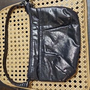 Shimmering Black Clutch